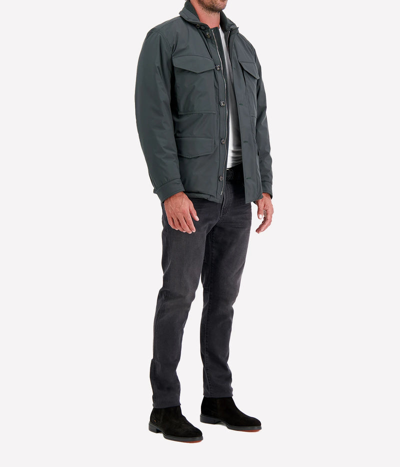 Loyal Padded Field Jacket in Ortica