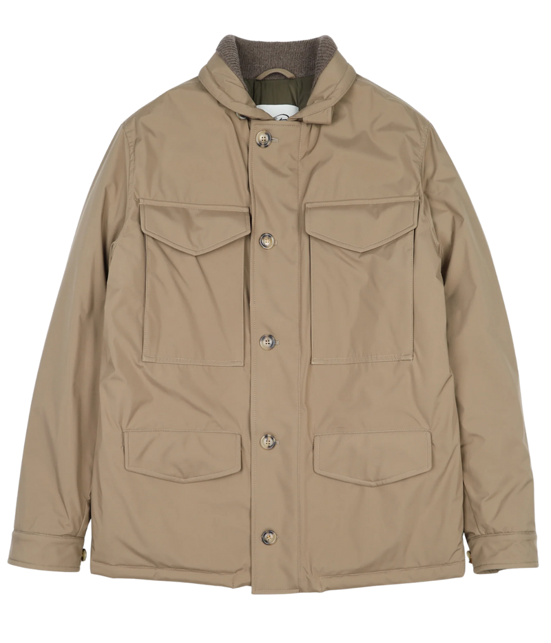 Loyal Padded Field Jacket in Avana
