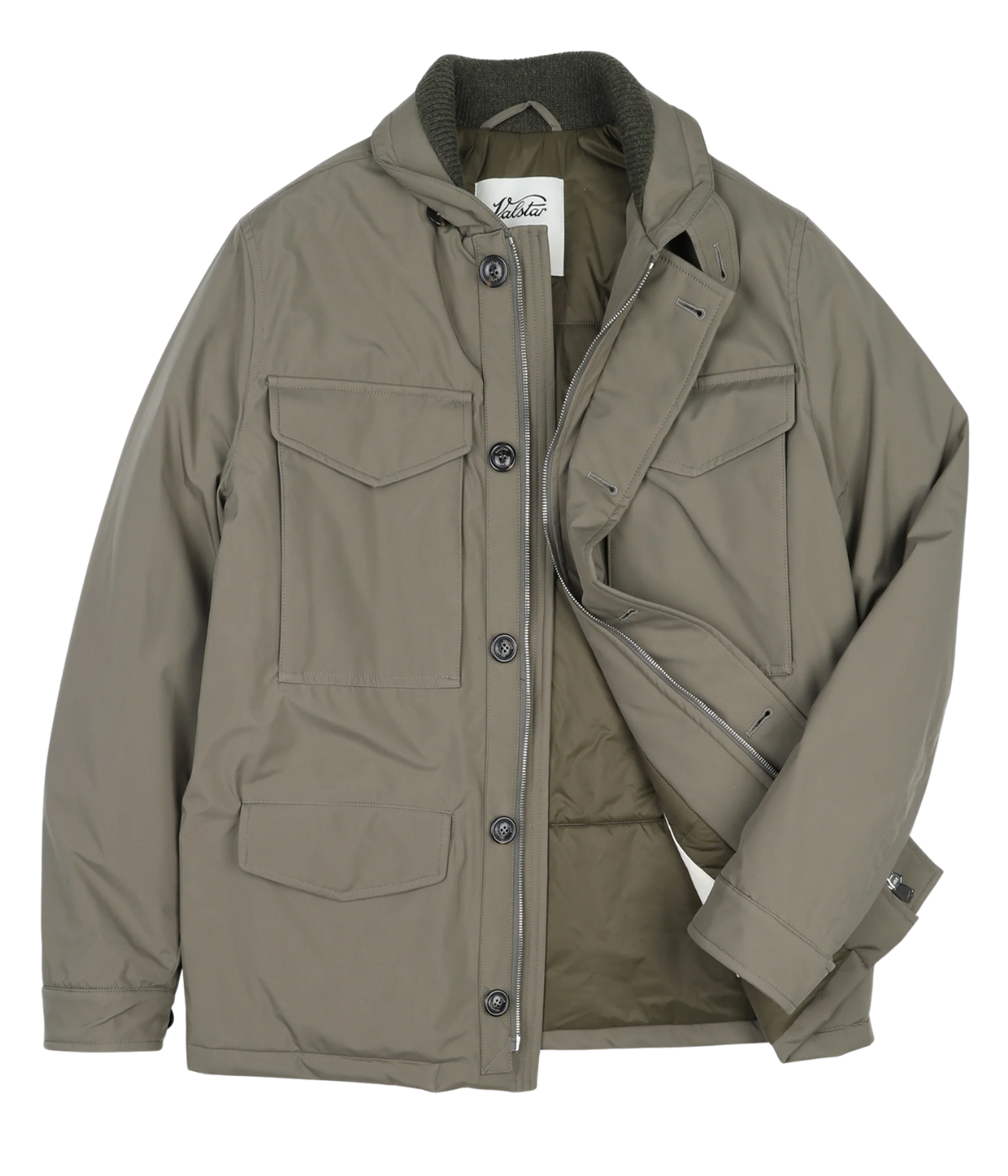 Loyal Padded Field Jacket in Cappero