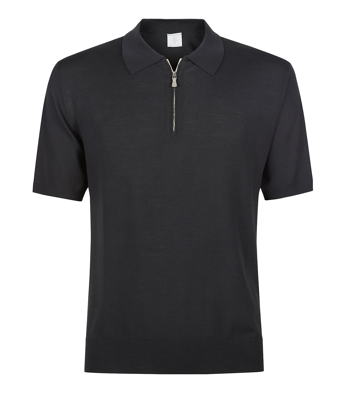 Half Zip Sweater In Nero