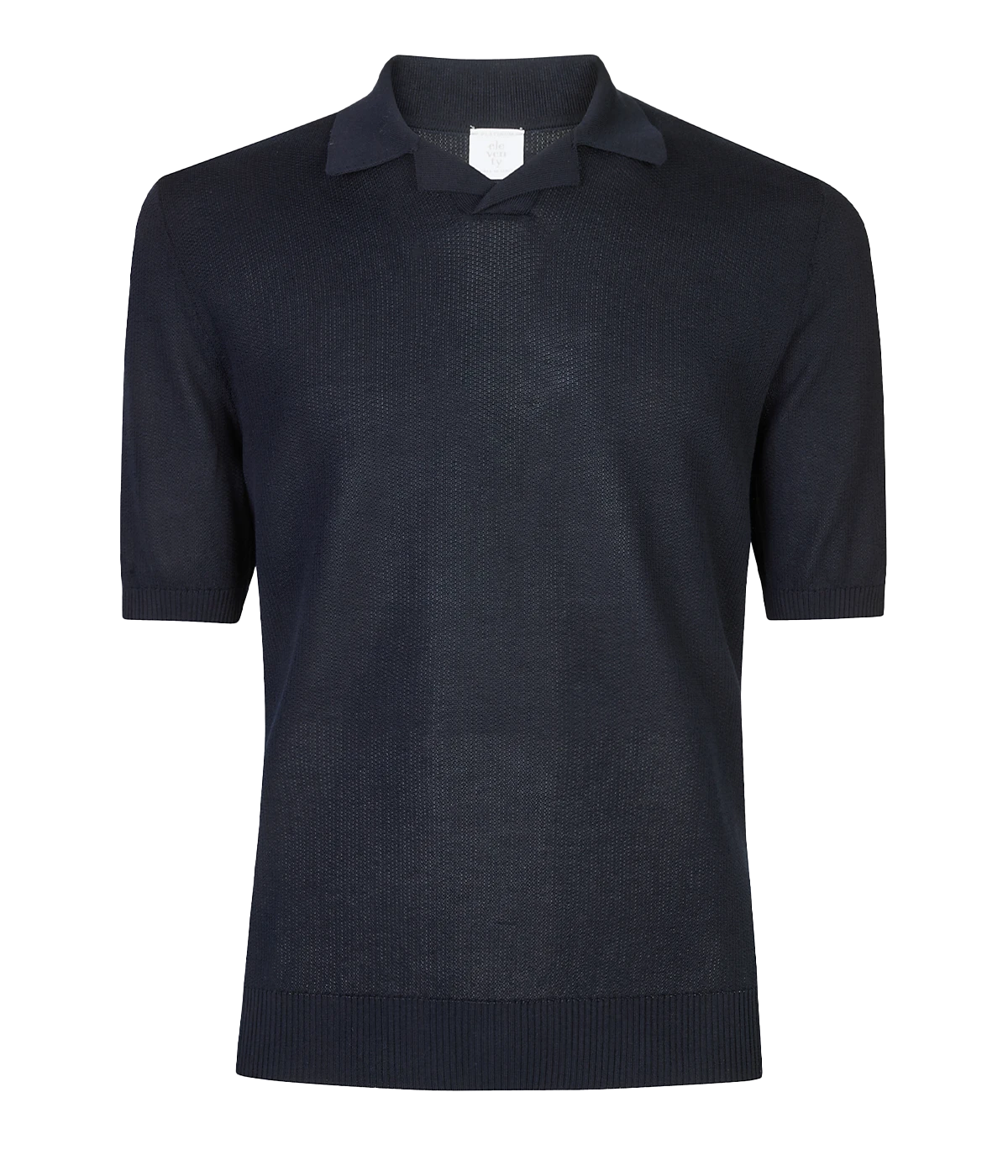 Short Sleeve Sweater In Blue