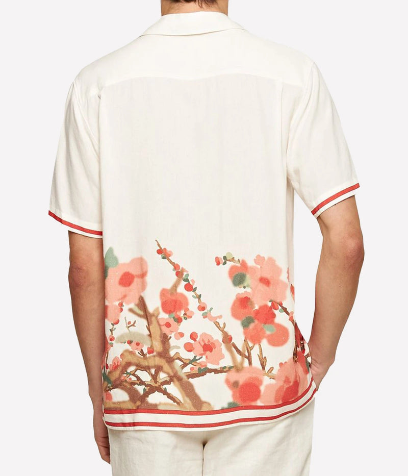 Maitan Blossom Season Polo in Red