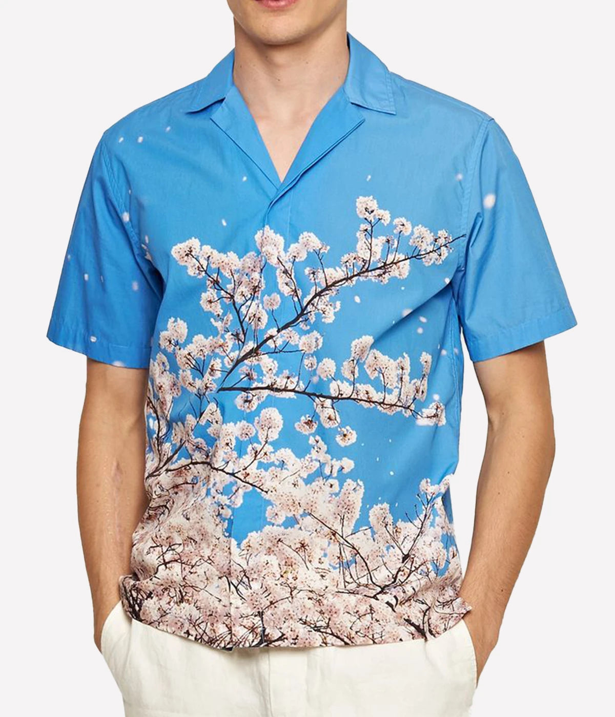 *FINAL SALE* Maitan Photographic Polo in Blossom