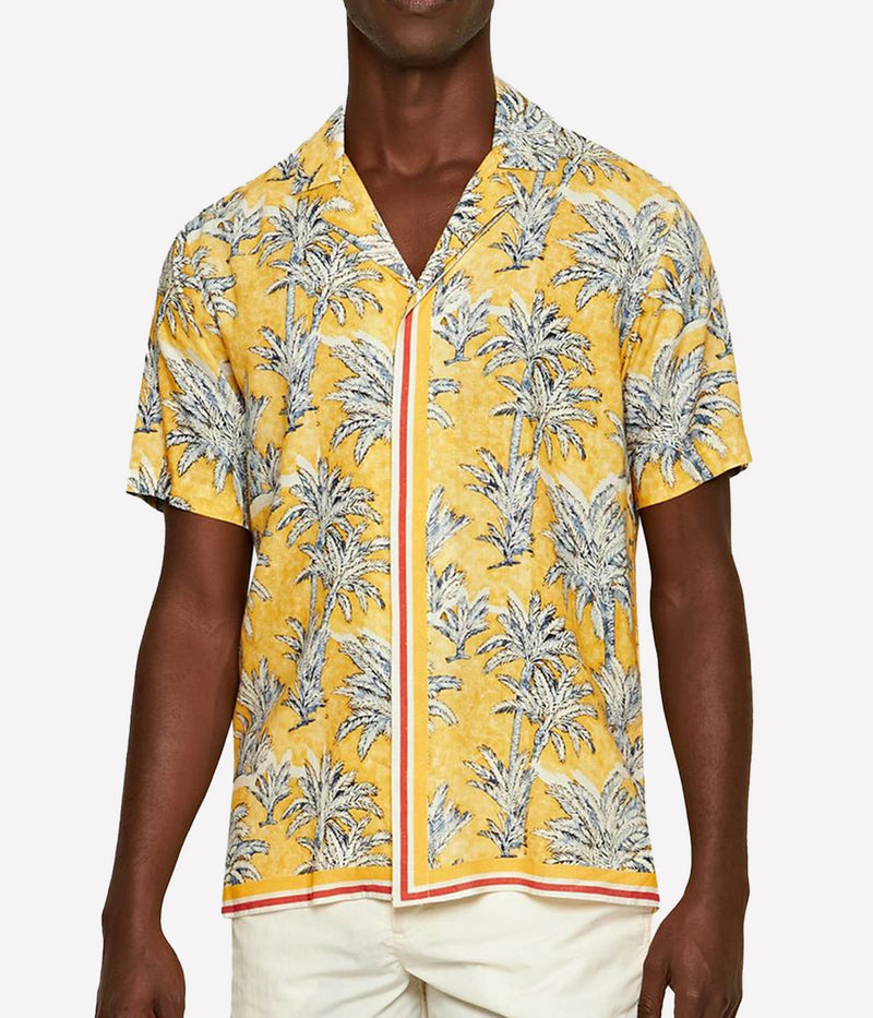 Maitan Short Sleeve Shirt in Toucan Palm