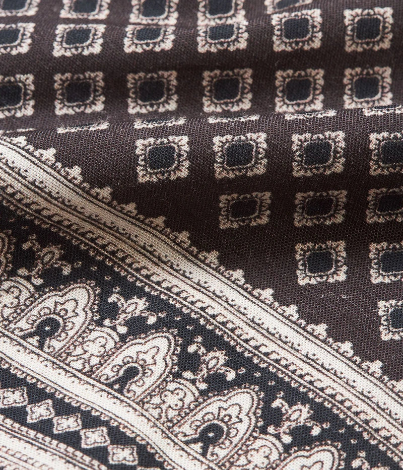 Maitan Solmio Print Shirt in Truffle