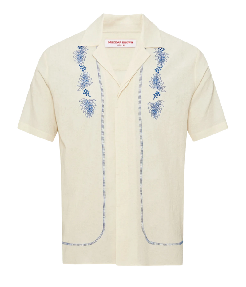 Maitan Anthinos Shirt in White Sands