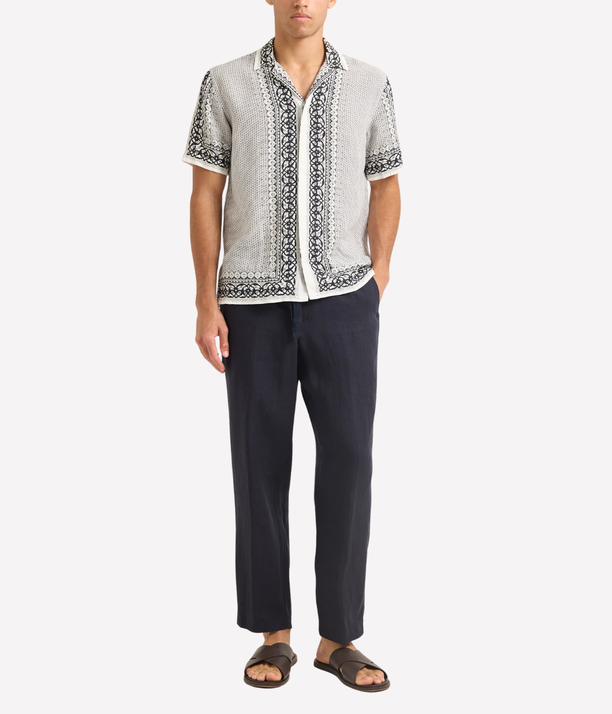 Maitan Linen Glid in White Sands