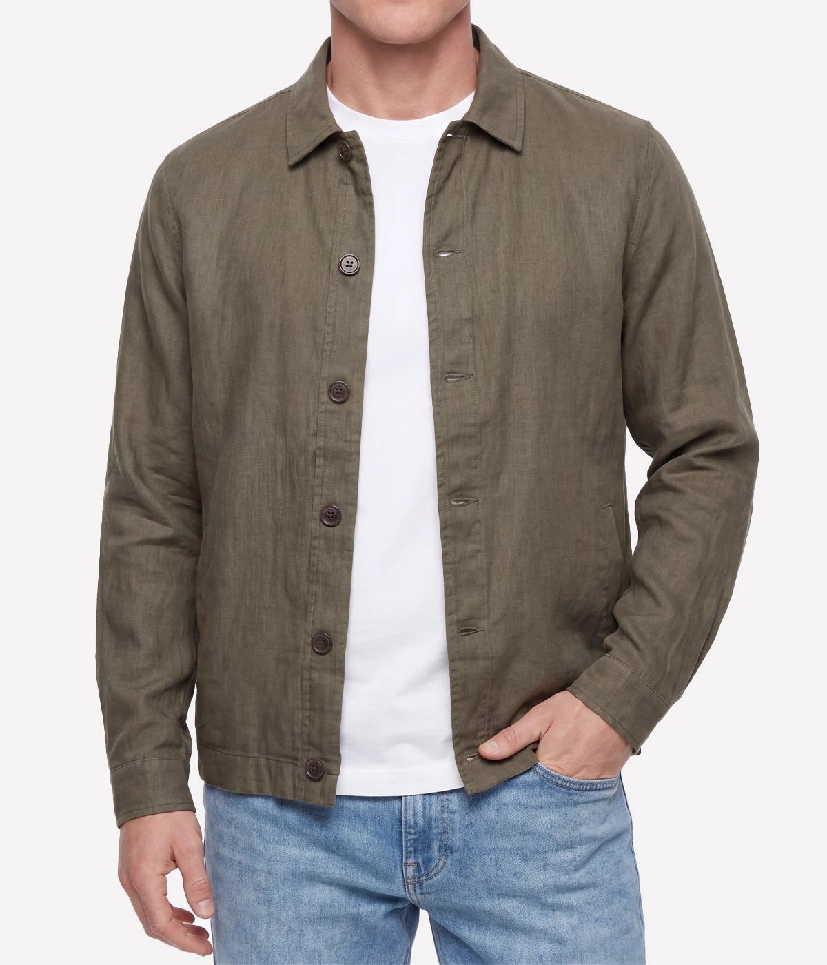 Gubbio Jacket in Military Green