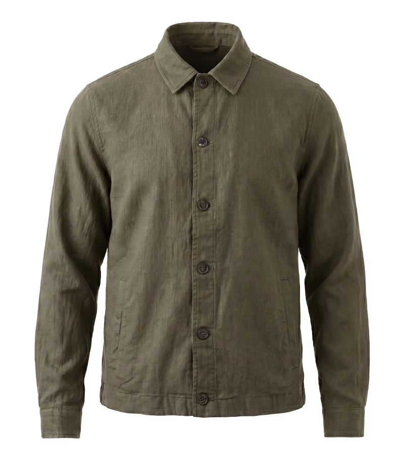 Gubbio Jacket in Military Green
