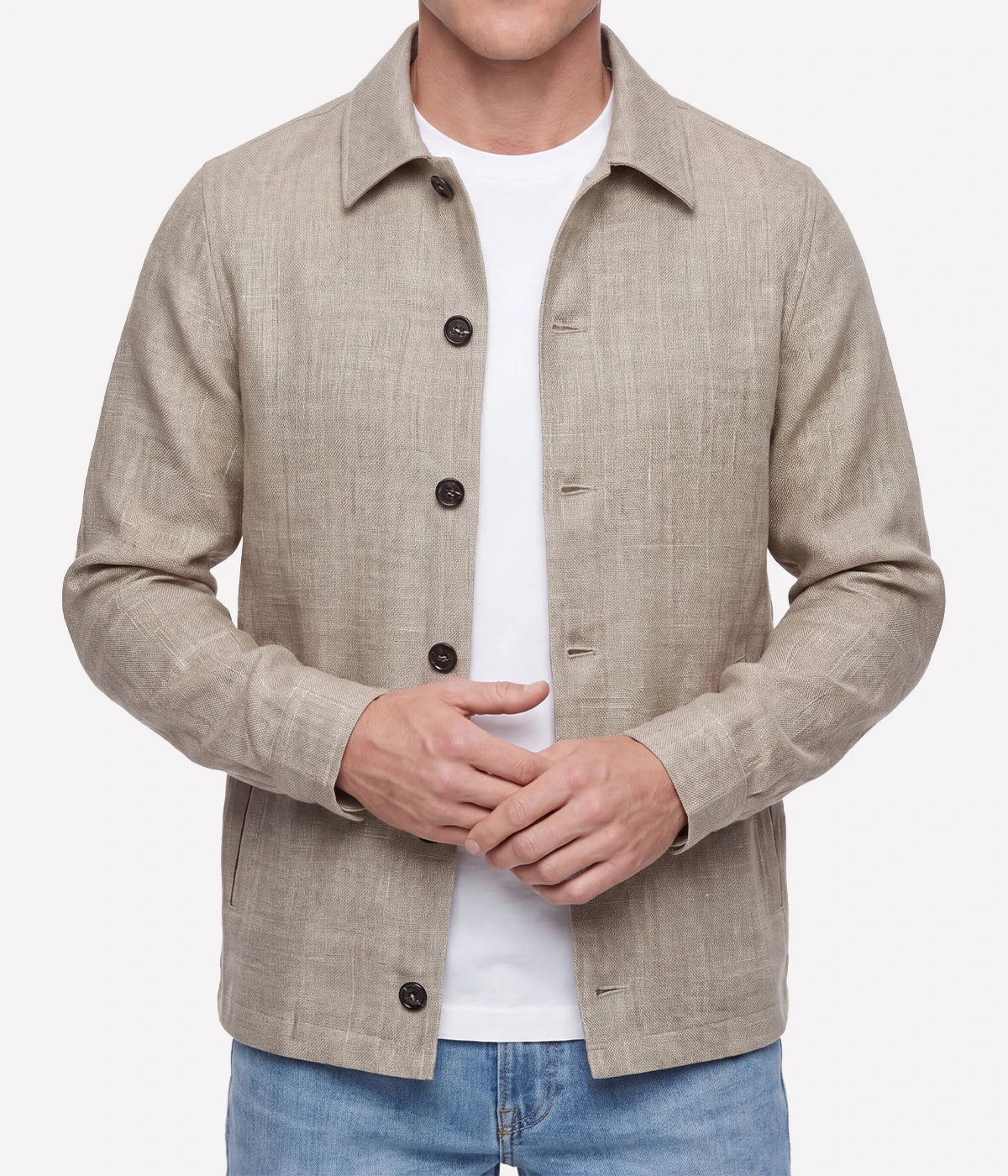 Gug Jacket in Beige