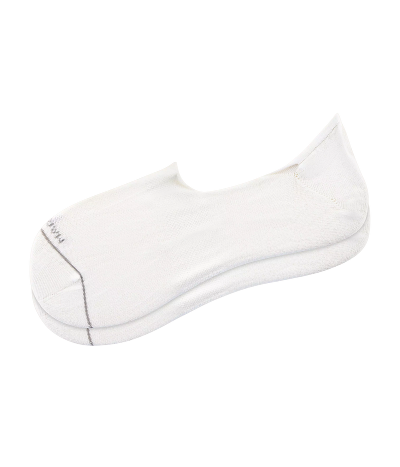 Mens Invisible Sock in White