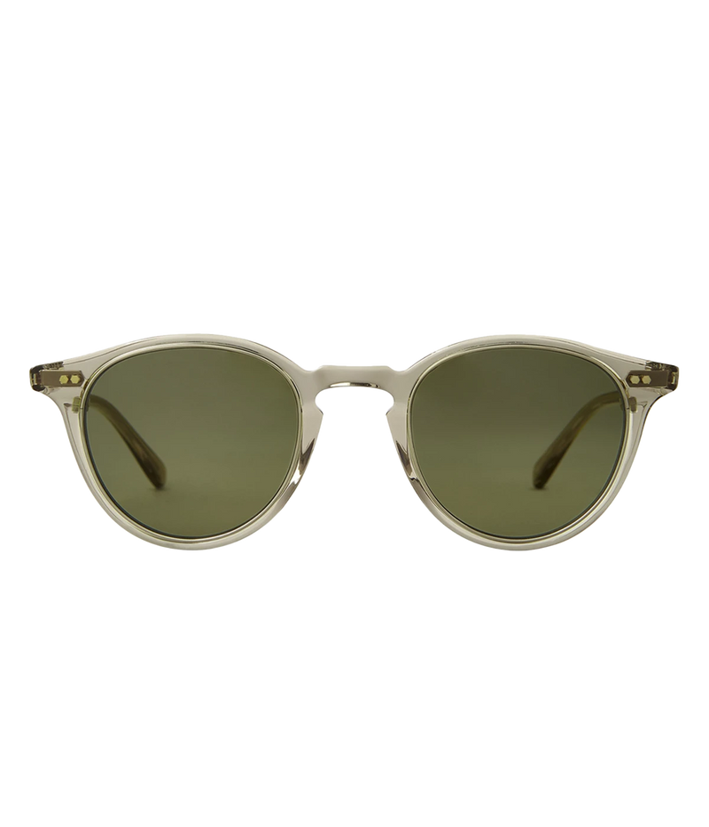 Marmont II S 48 Sunglasses in White, Gold & Green