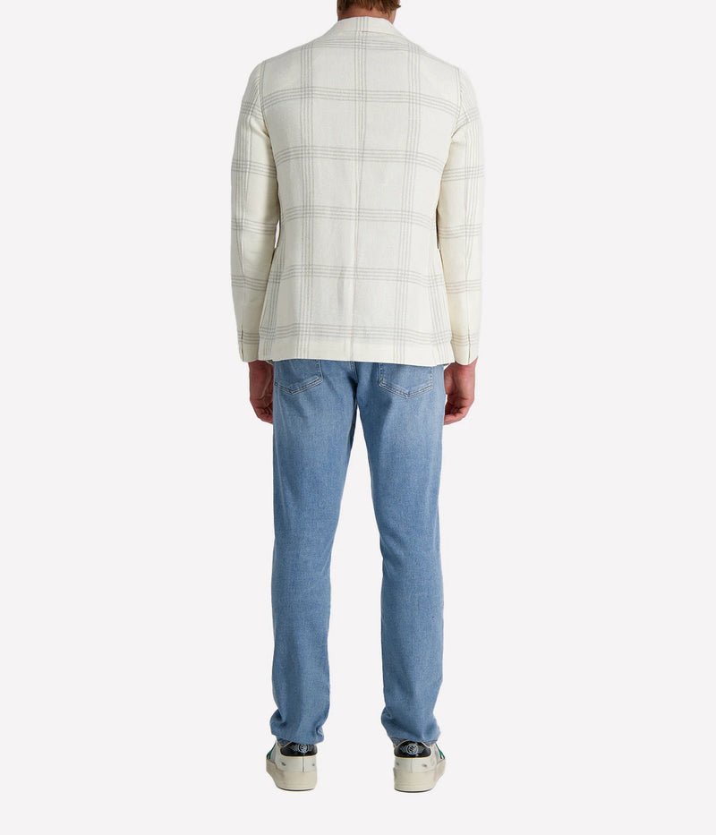 Mens Blazer in White