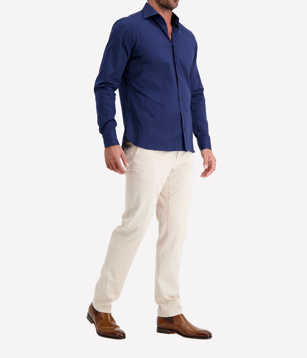 Mens Classic Shirt In 10 Navy