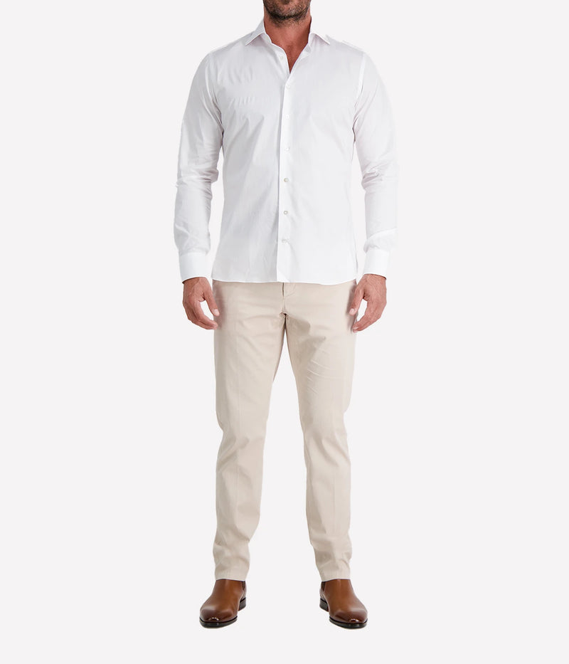 Mens Classic Shirt In 1 White