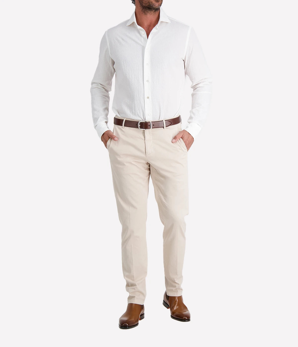 Mens Seersucker Shirt In 1