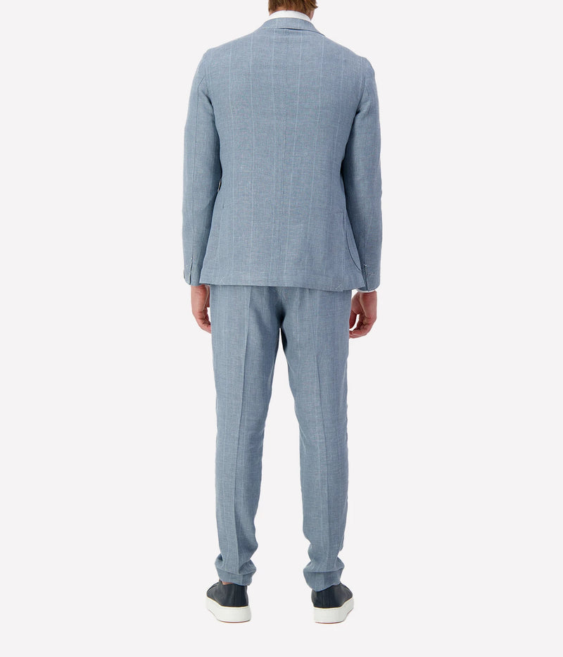 Mens Suit Jacket in Denim