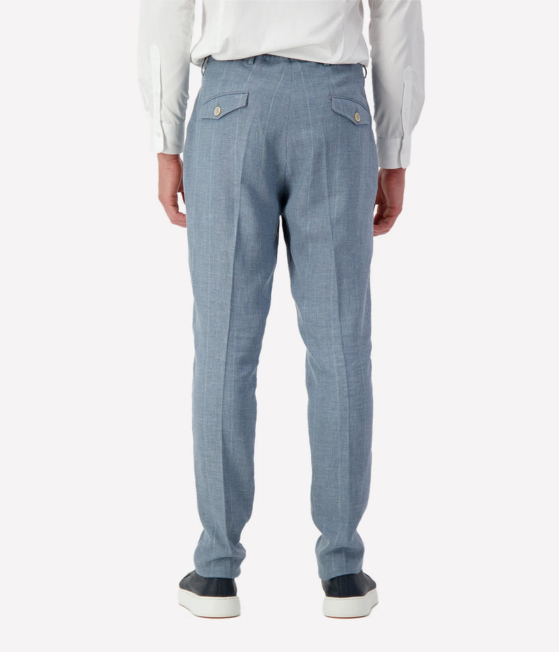 Mens Suit Trouser in Denim