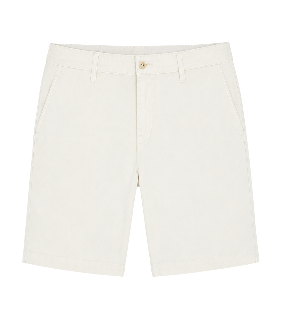 AG Wanderer Short Coconut Milk Flat Lay Front View Slim Fit Short