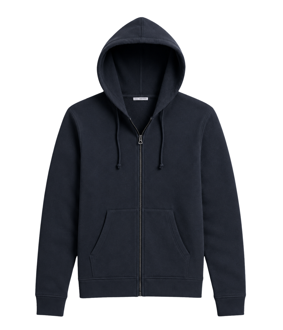 Vintage French Terry Zip Hoodie in DEEP