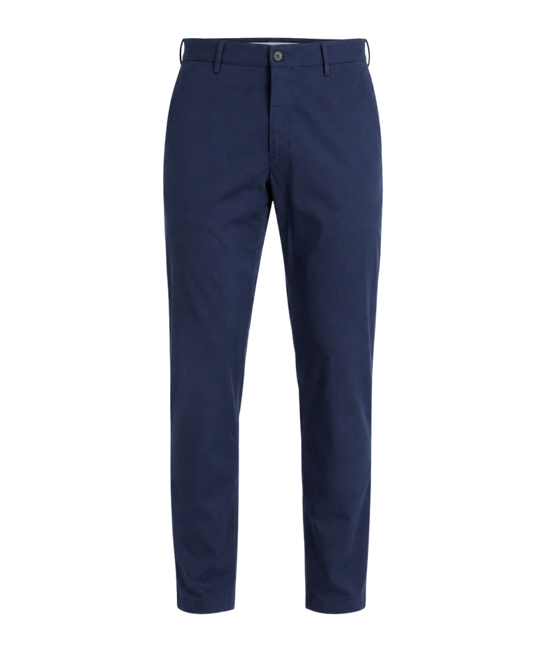 Eleventy Chino Pants In Blue - Mannequin Ghost Front Shot
