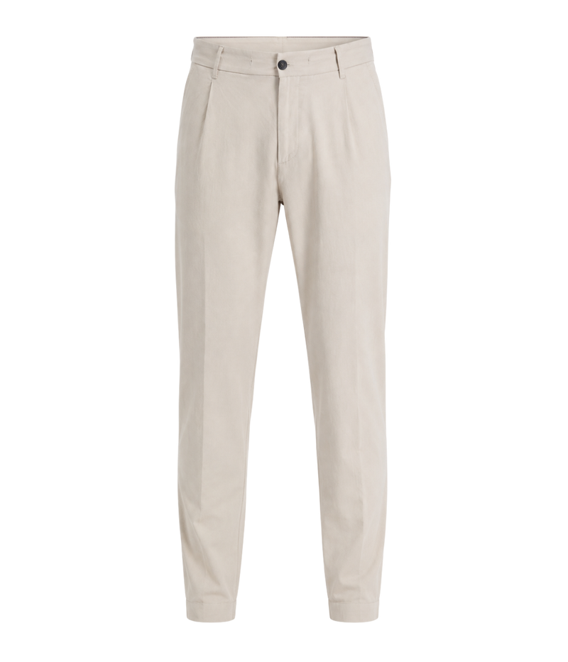 Eleventy Jogger Pants In Sand - Mannequin Ghost Front Image