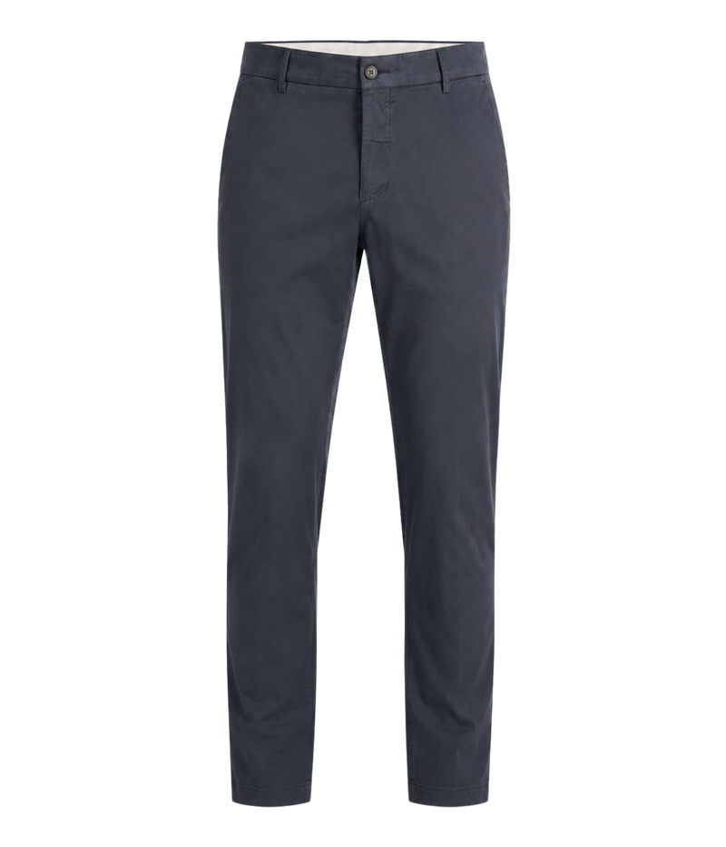 Eleventy Chino Pants In Nero - Mannequin Ghost front Shot