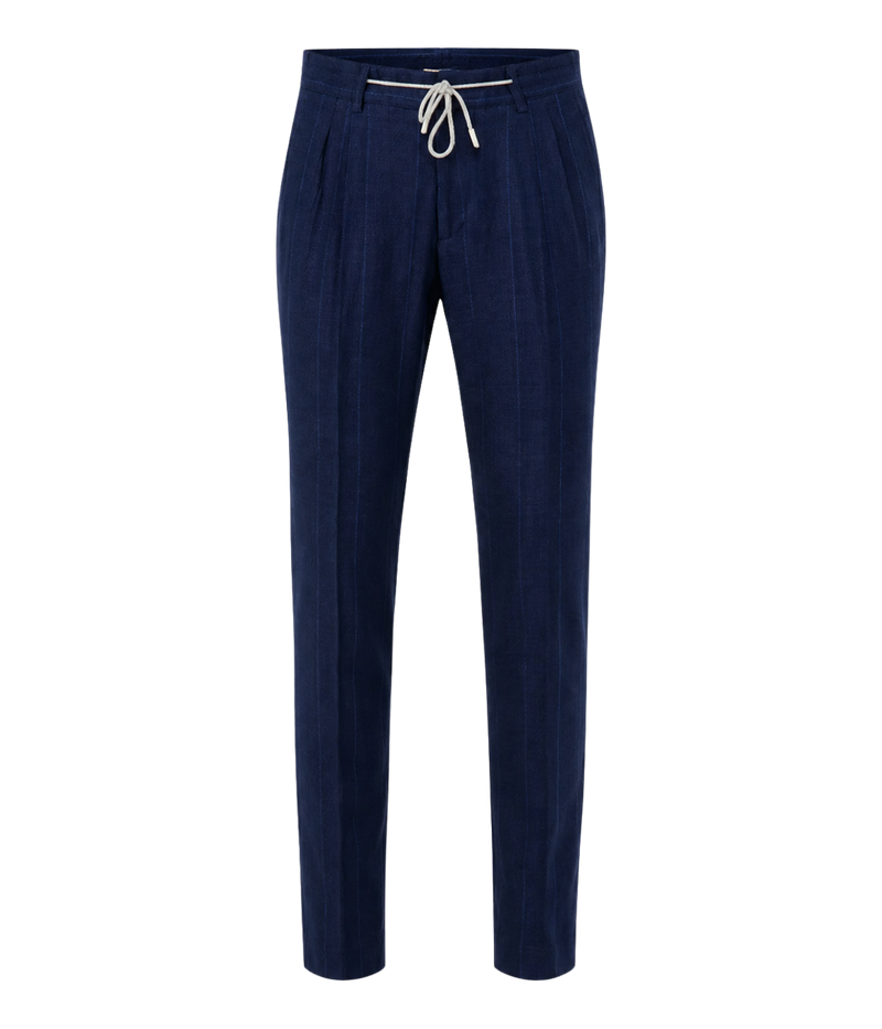 Mens Suit Trouser in Navy