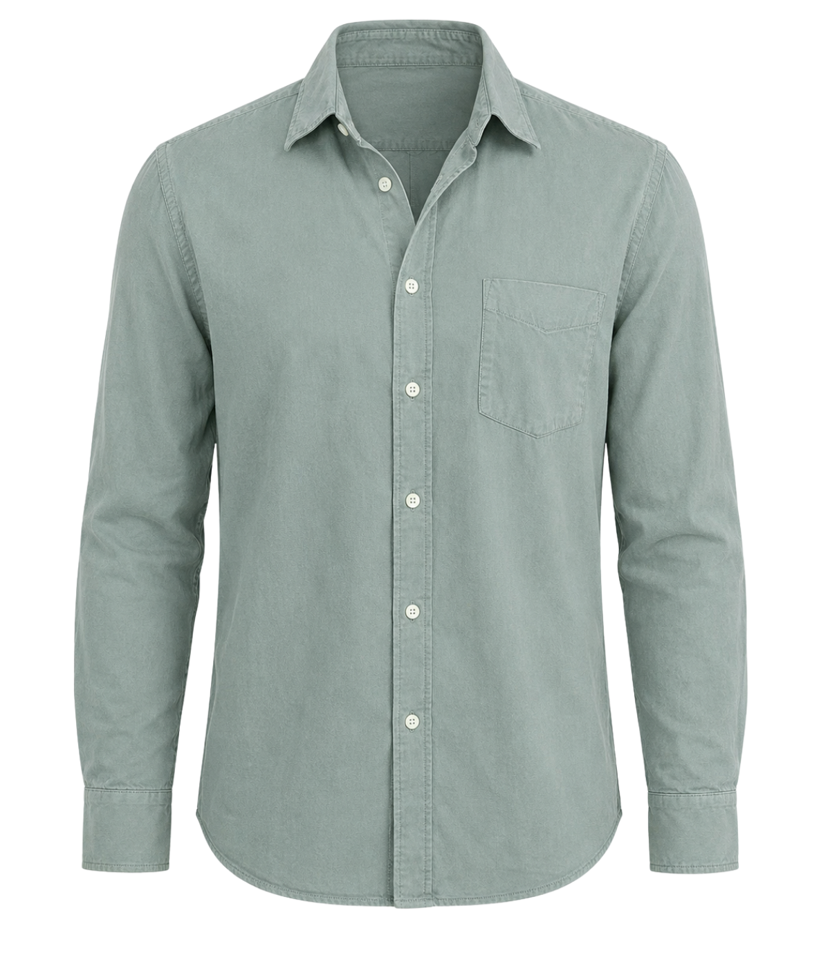 Paul Pat 02 Woven Shirt in Fern