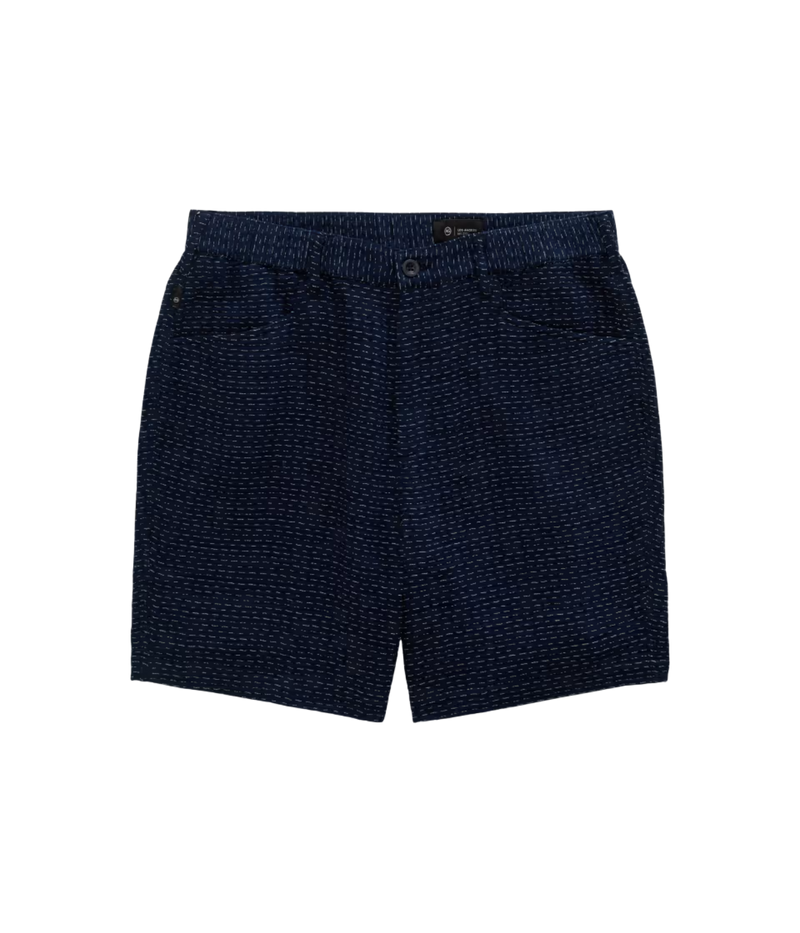 AG Atlas Short in Loomer flat lay front view.