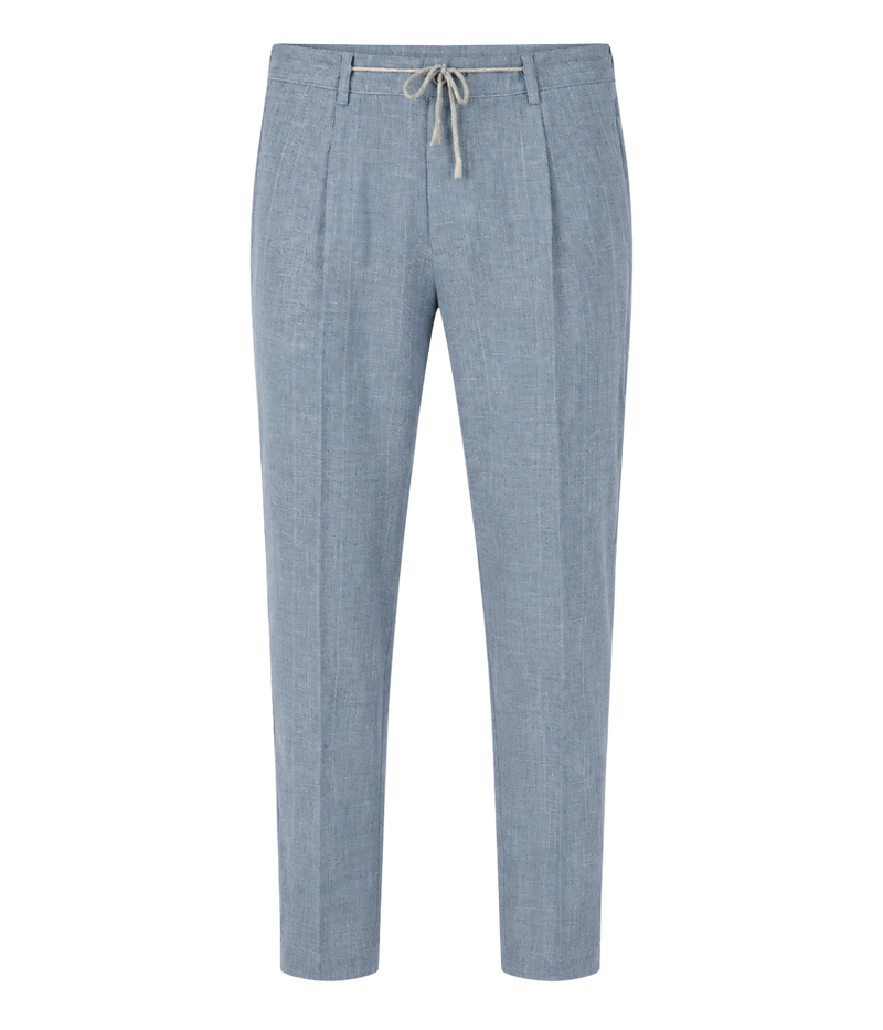 Mens Suit Trouser in Denim
