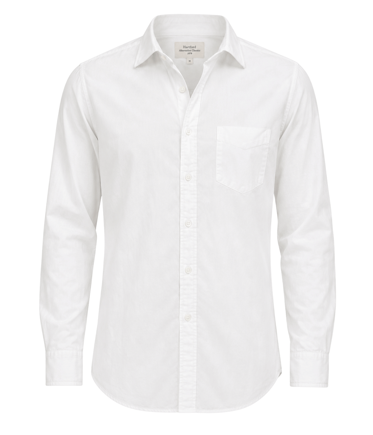 Paul Pat 01 Woven Shirt in White