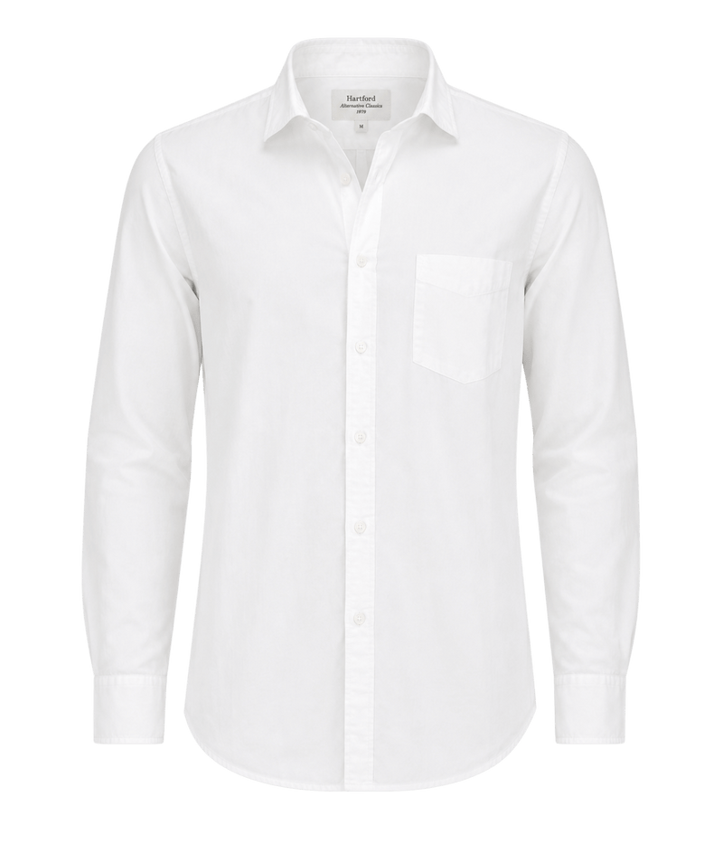 Paul 05 Woven Shirt in White