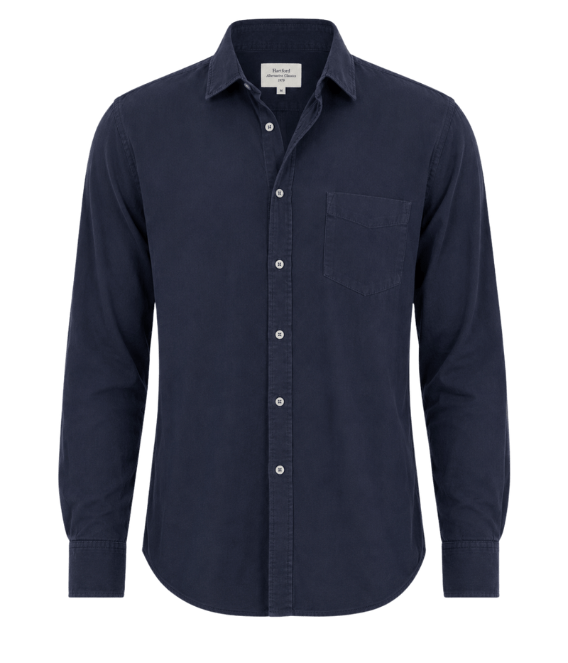 Paul Pat 01 Woven Shirt in Carbon