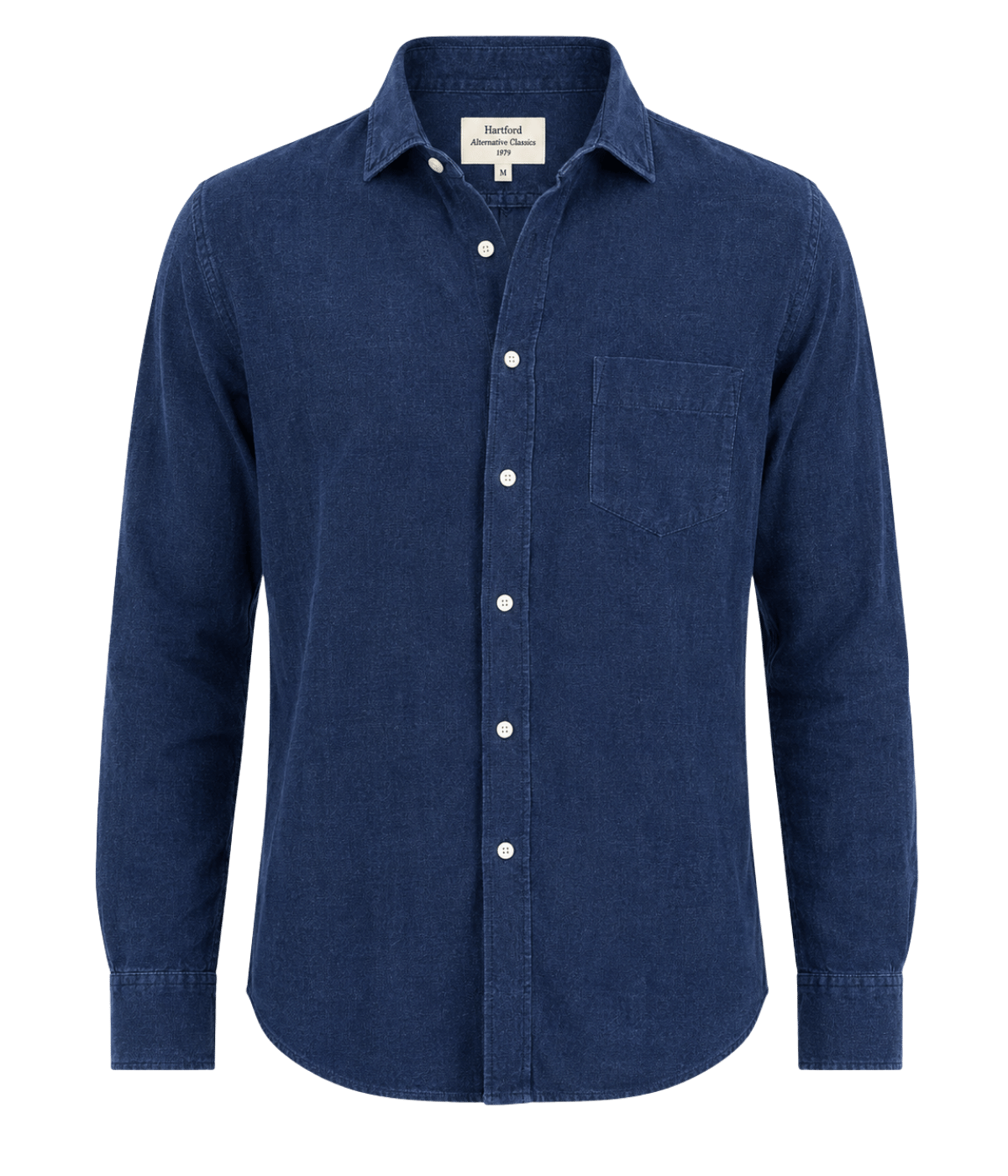 Paul 15 Woven Shirt in Light Indigo