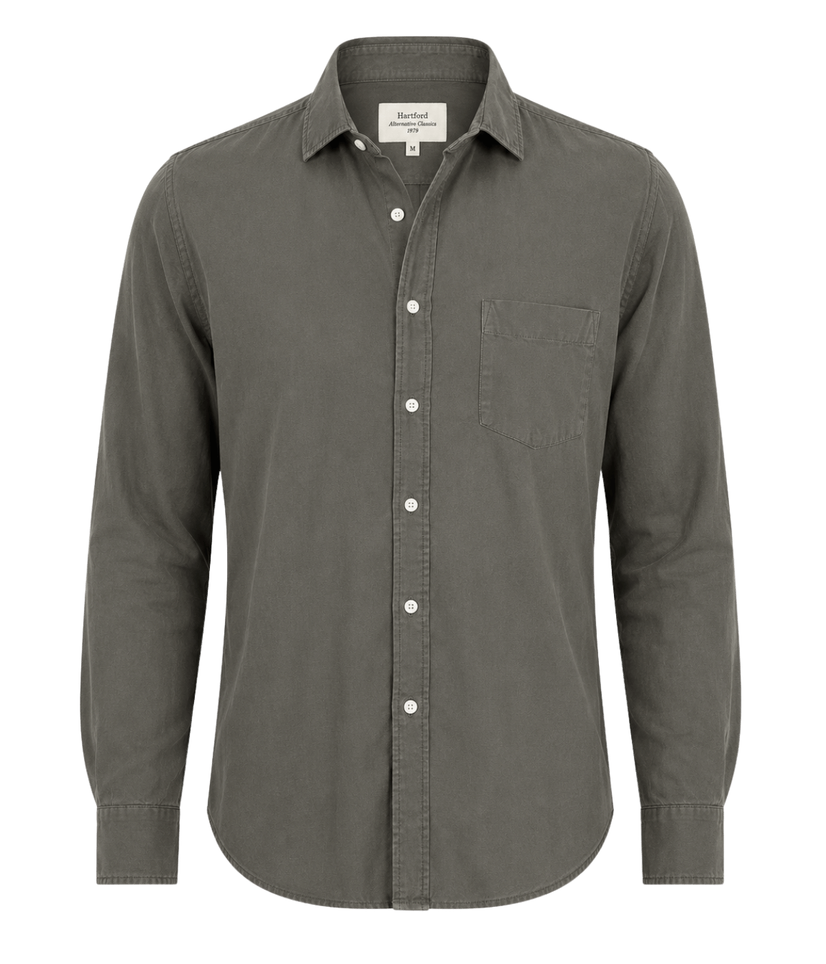 Paul Pat 02 Woven Shirt in Military