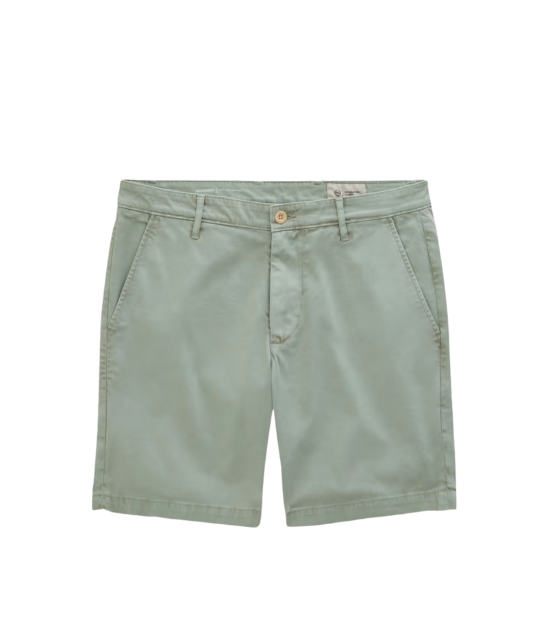 Wanderer Short in Sulfur Faded Moss