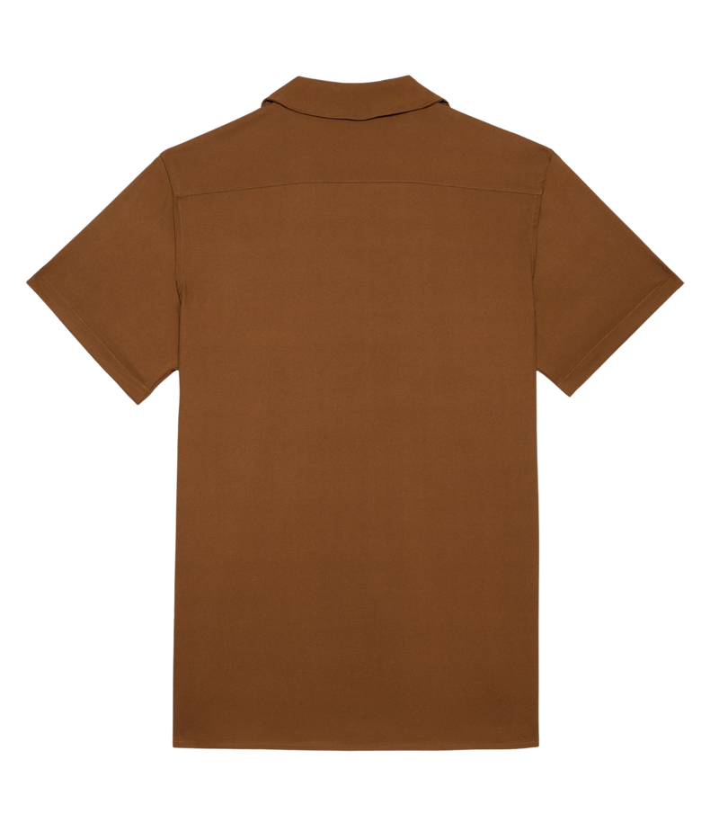 Back product view of Mavrans Coco Weekend Shirt in Brown