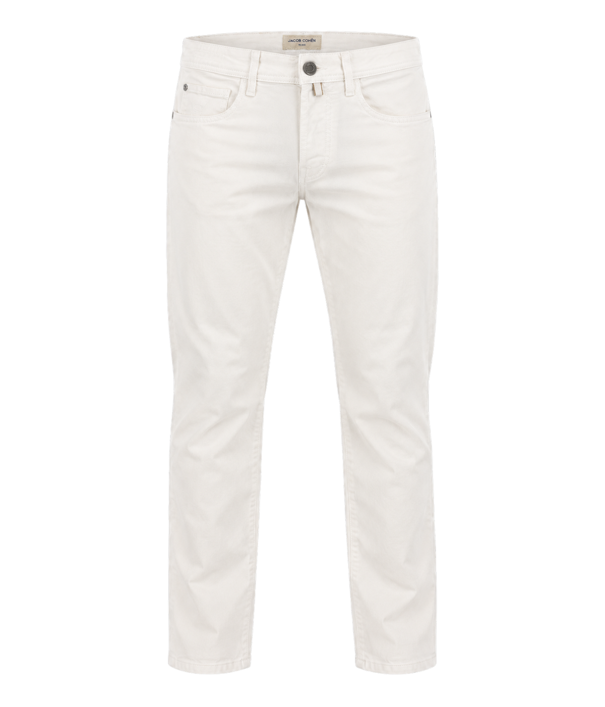 Front product view of Jacob Cohën Bard Regular-Slim Jeans in Washed Natural