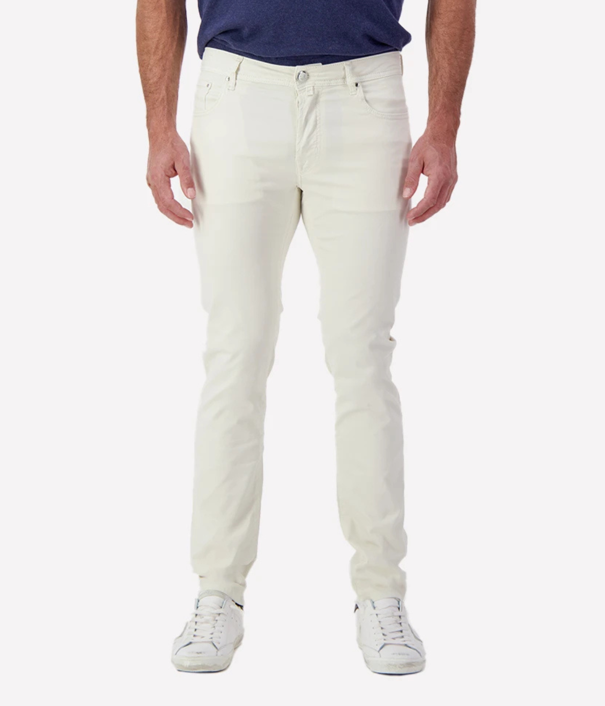 Bard Slim Fit Pant 5 PKT in Natural