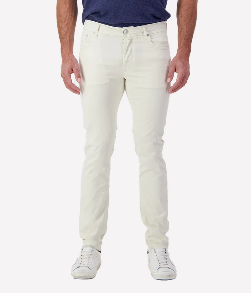 Bard Slim Fit Pant 5 PKT in Natural