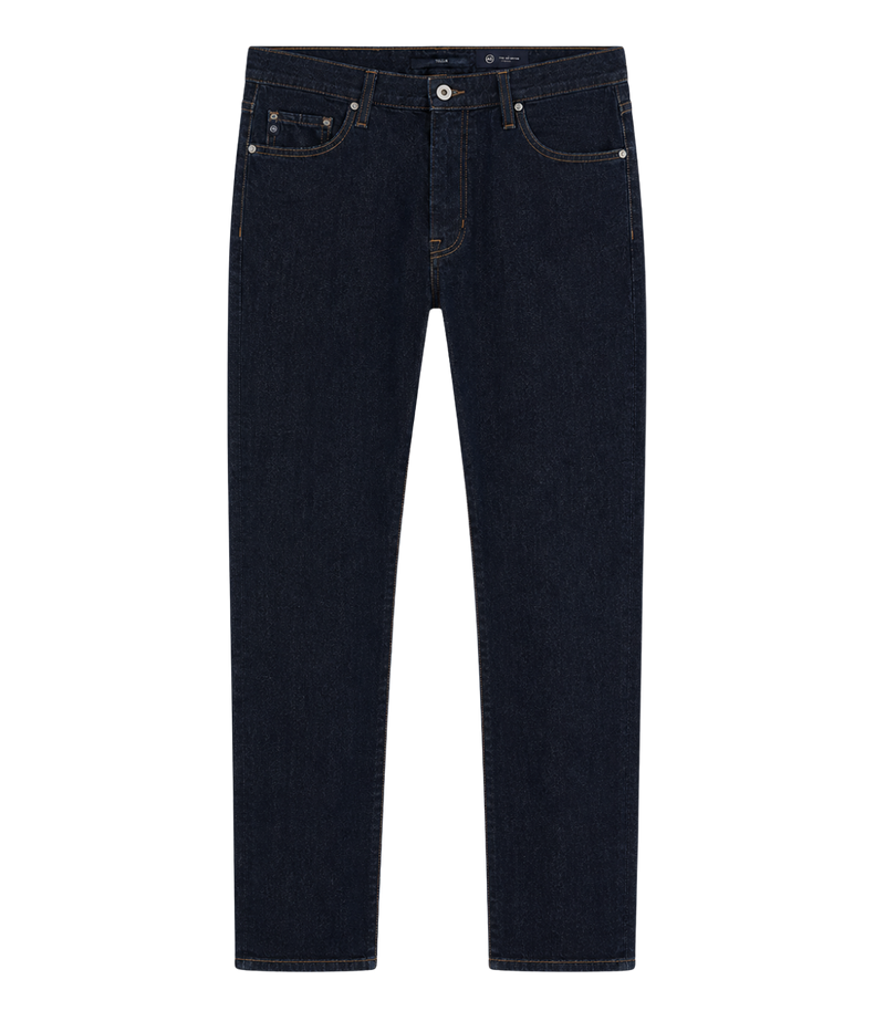 AG Everett Monument Flat Lay Front View Slim Straight Stretch Jean