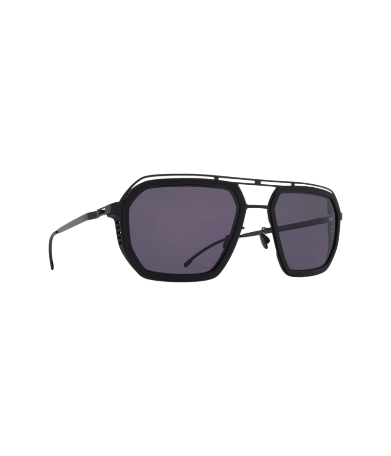 Angled shot of the Mojave Sun MH6 sunglasses, highlighting the sophisticated combination of MYLON and steel materials with a modern silhouette.