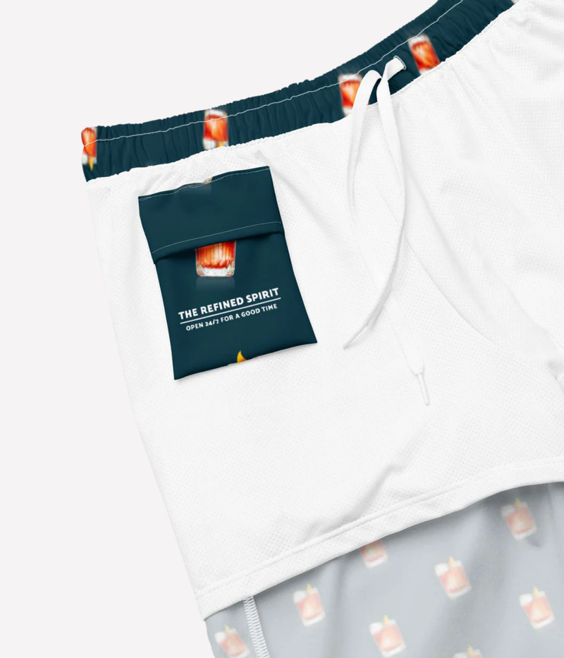 Negroni Pool Short in Navy