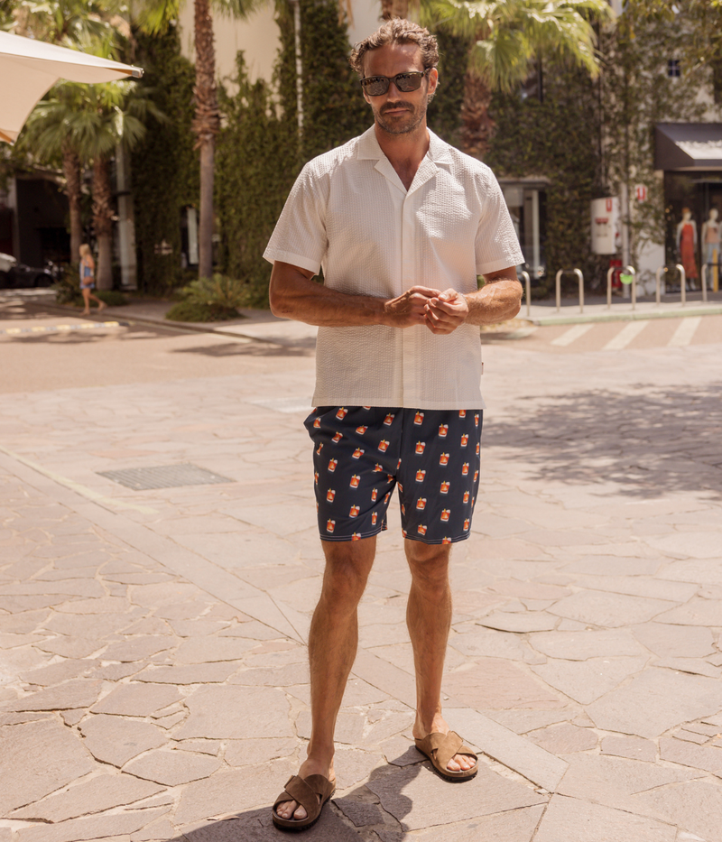 Negroni Pool Short in Navy