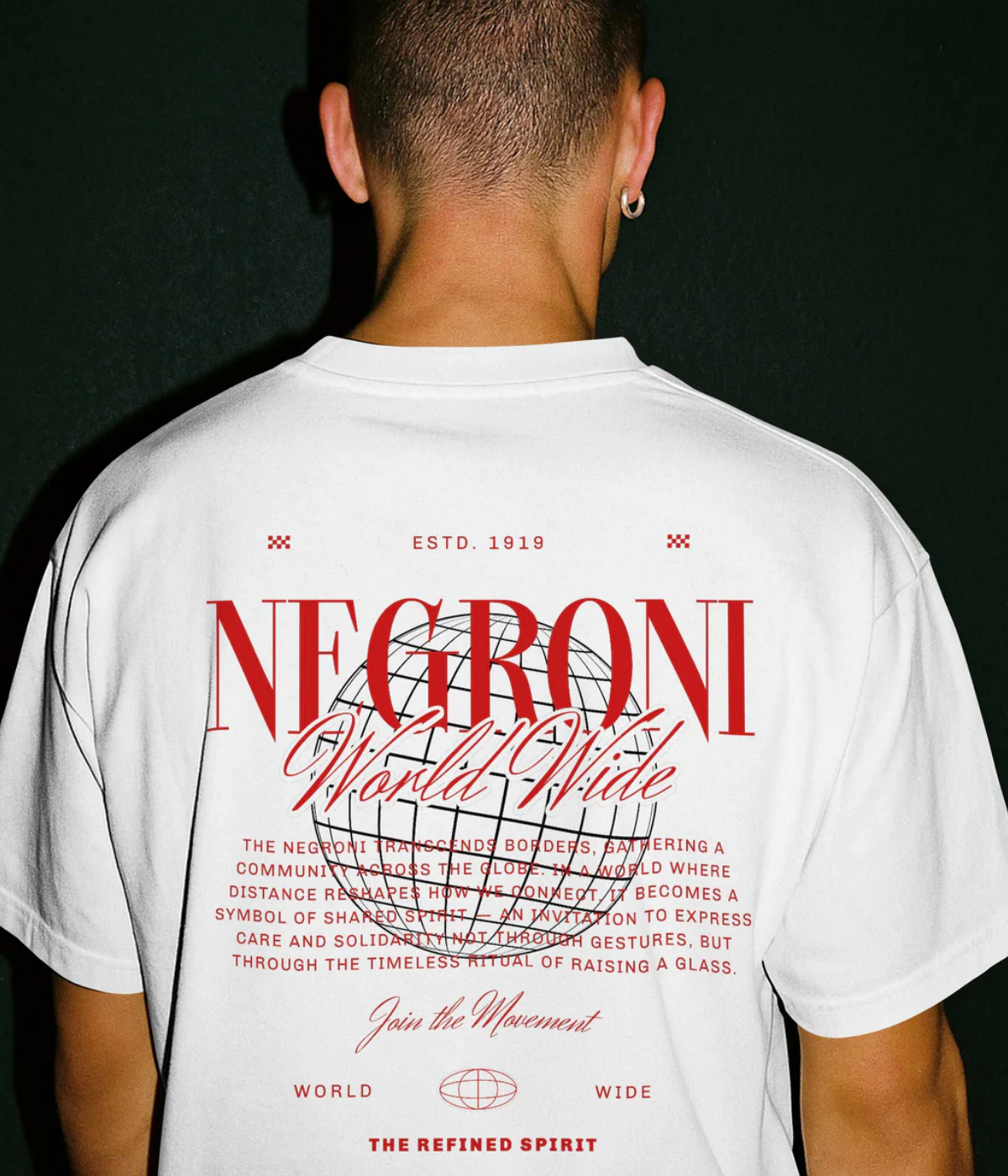 Negroni Worldwide Tee in White
