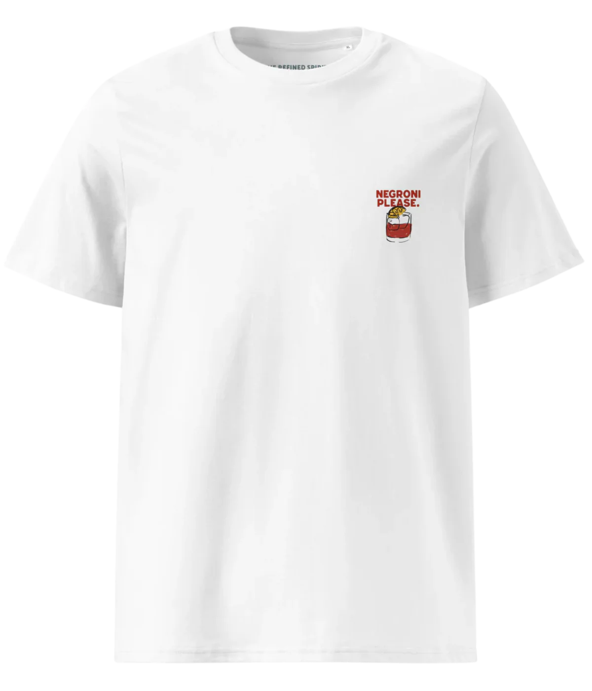 The Negroni Please Tee in White