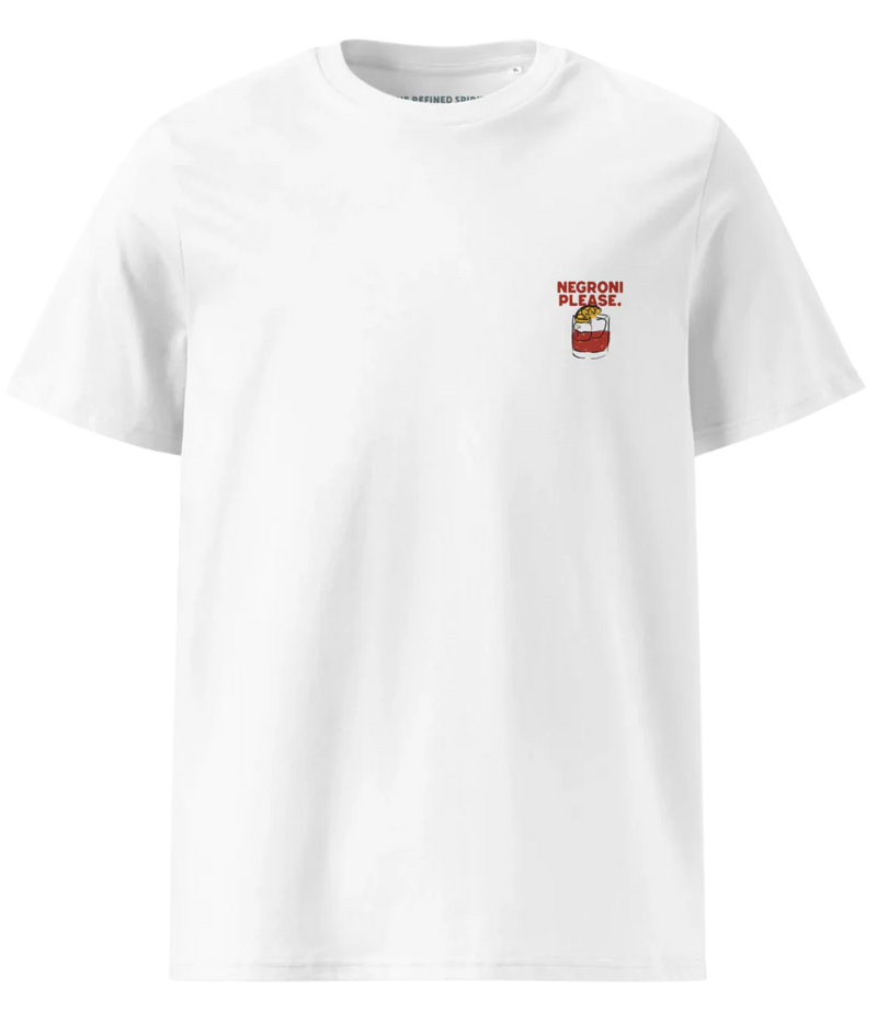 The Negroni Please Tee in White