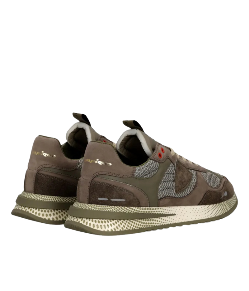 Olympique Low Man in Nubuck Resau Pop & Mud Militaire