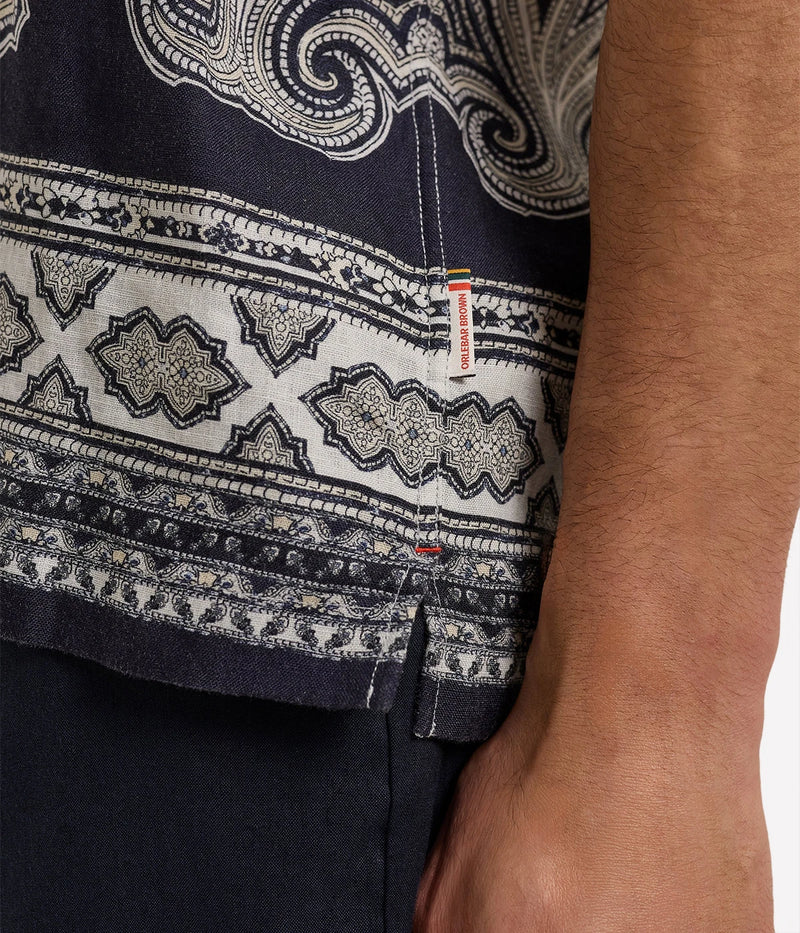 Maitan Linen Carnival In Night Iris
